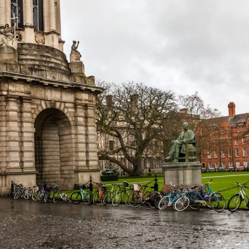 Trinity college in Dublin