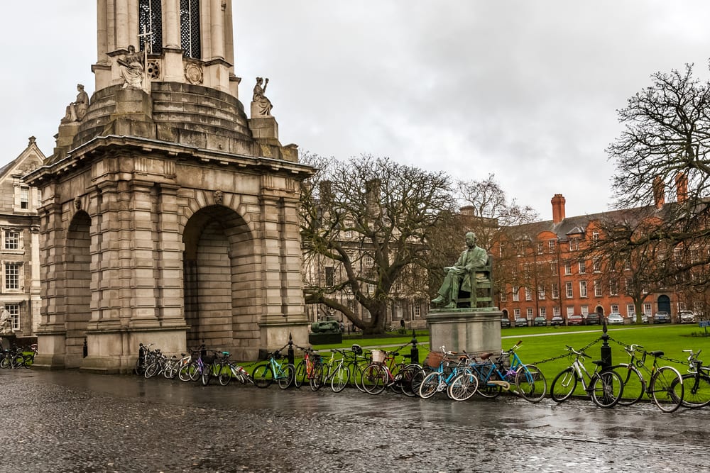 Trinity college in Dublin