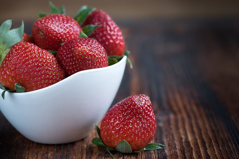 Romantic strawberries