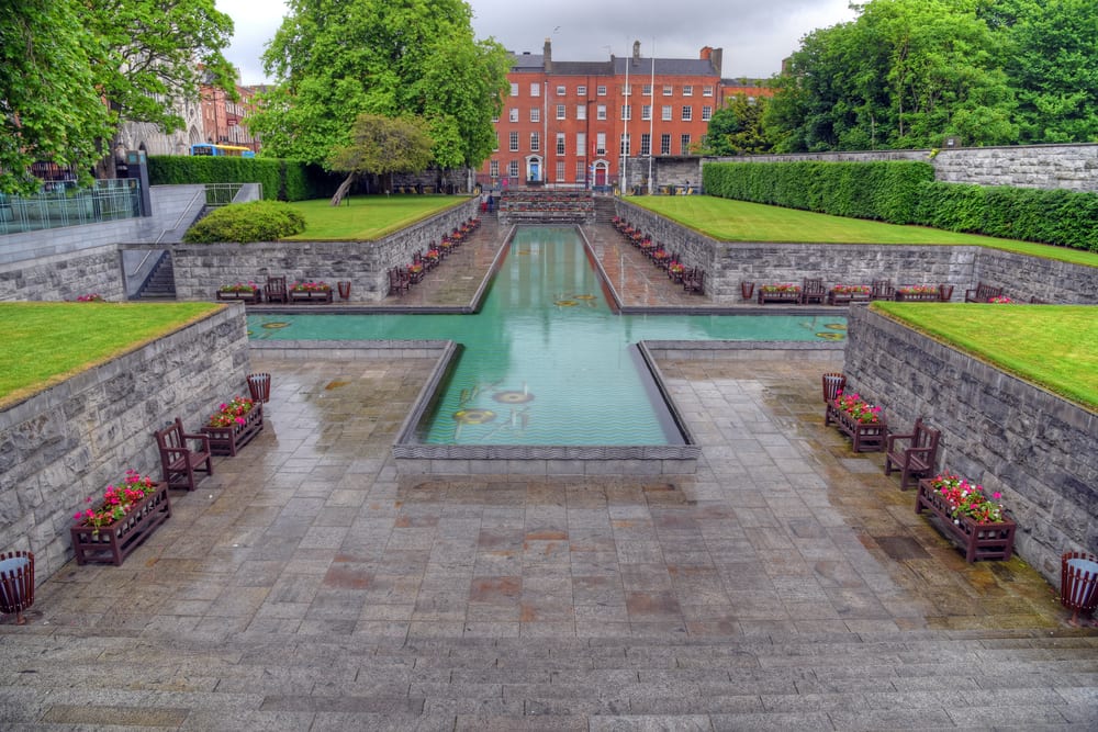 Garden of Remembrance in Dublin