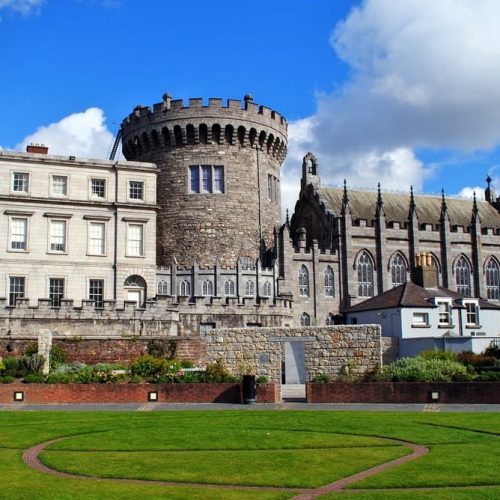 Dublin Castle in Dublin, Ireland