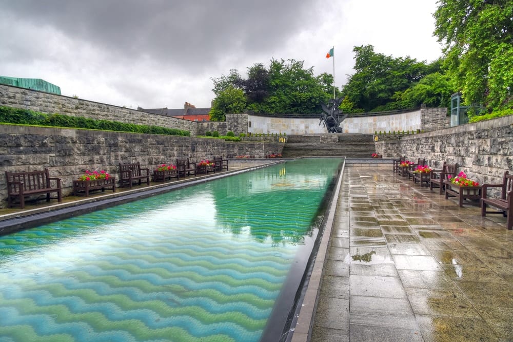 Garden of Remembrance in Dublin, Ireland