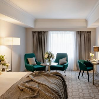 Davenport Hotel bedroom